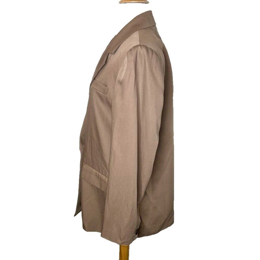 Madewell Womens $178 Drapeweave Caldwell Double-Breasted Blazer Brown XS NH328 - Picture 3 of 6